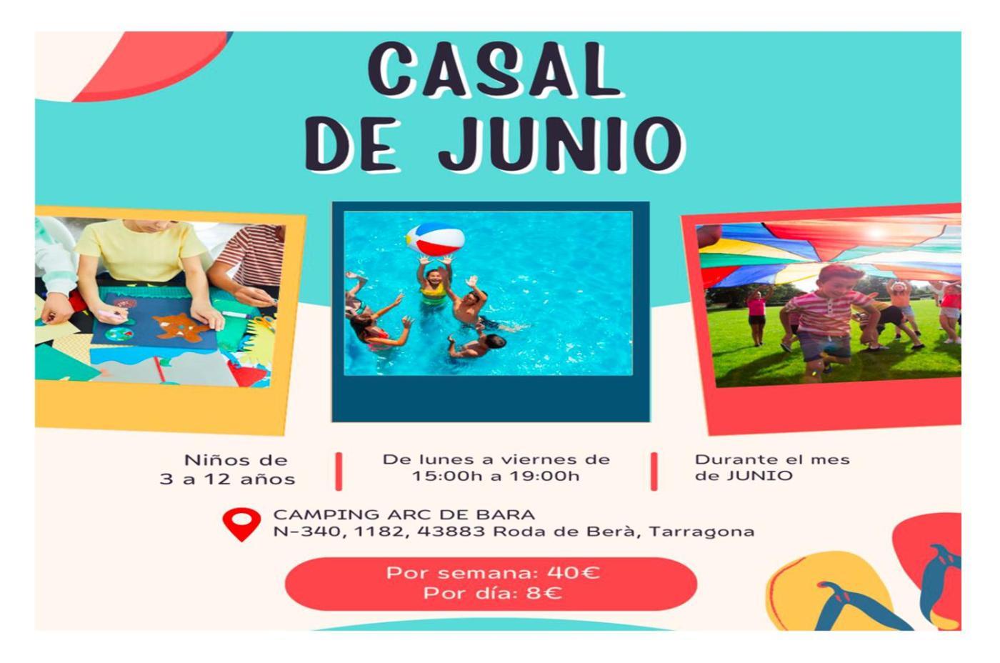Arc de Bará Camping & Bungalows Roda de Bara Bagian luar foto